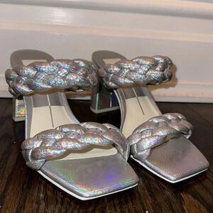 Dolce Vita silver heels